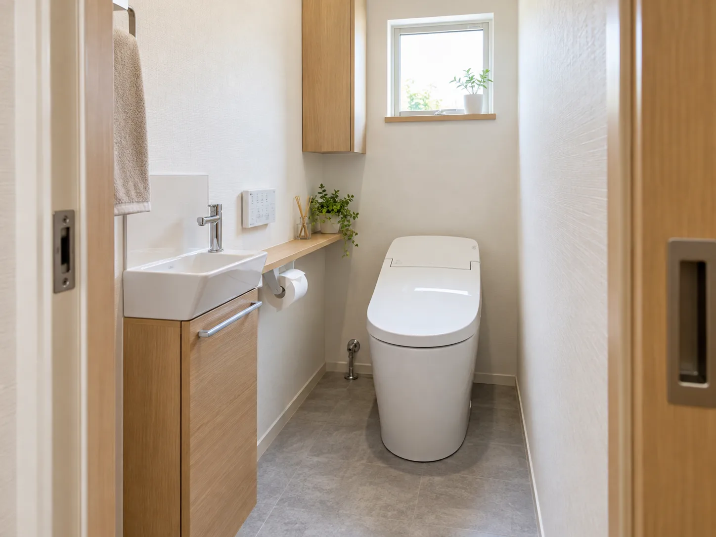トイレリフォームの施工後イメージ